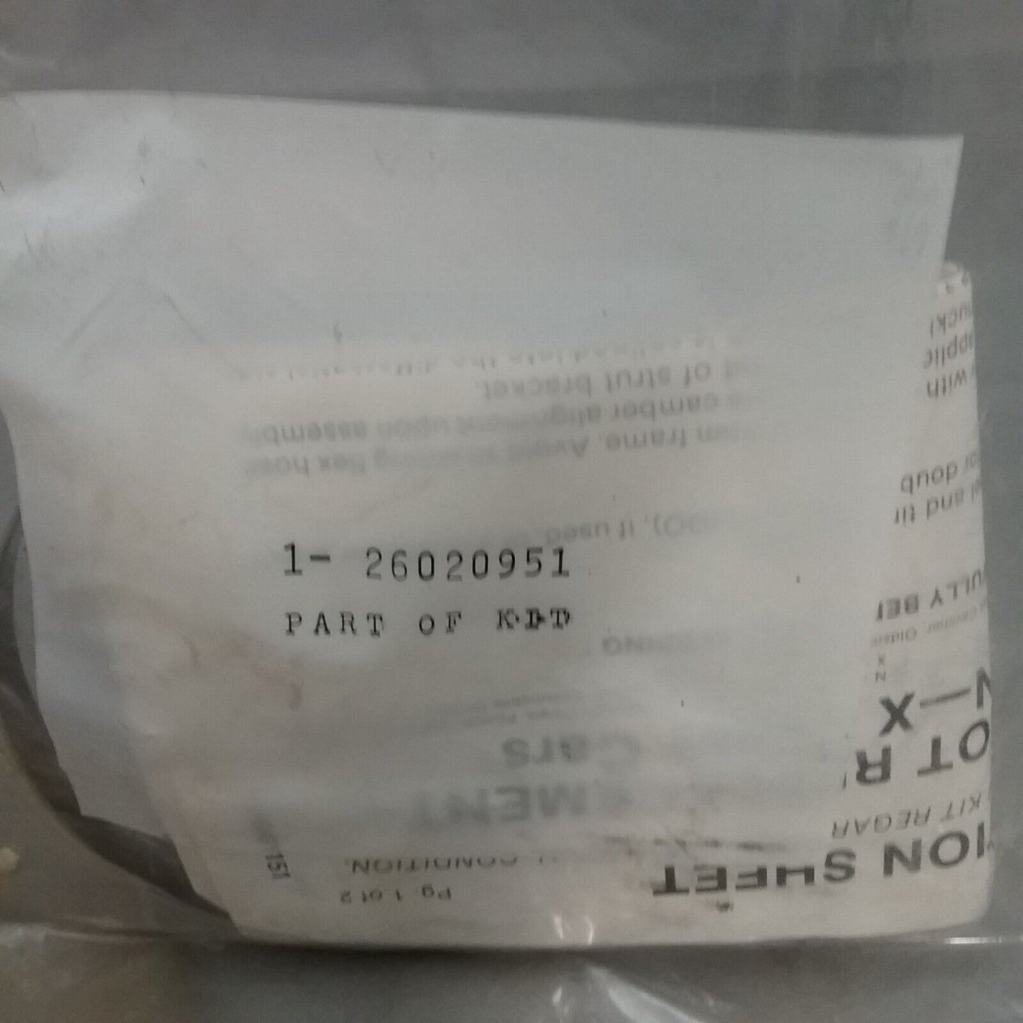 NEW GM 26020951 Cv Joint Boot Kit