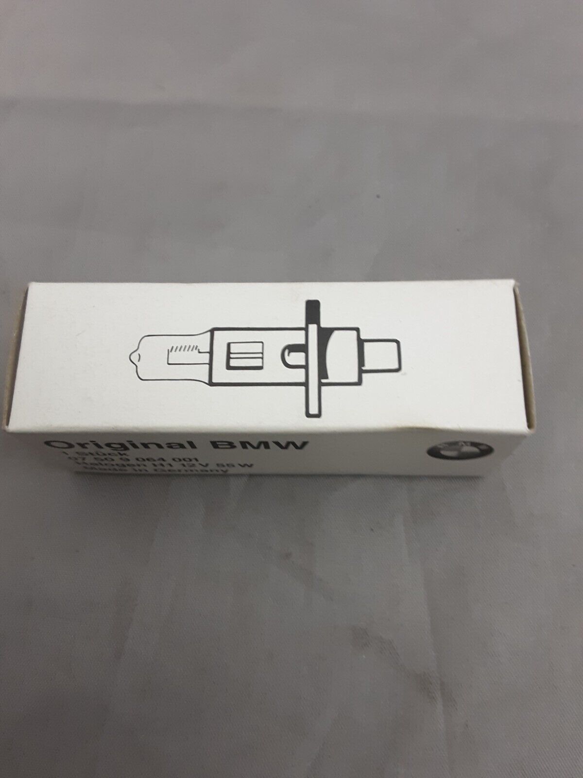 NEW GENUINE BMW 7509064001 H1 HALOGEN BULB R60 R75 R90 R100 R45 R65