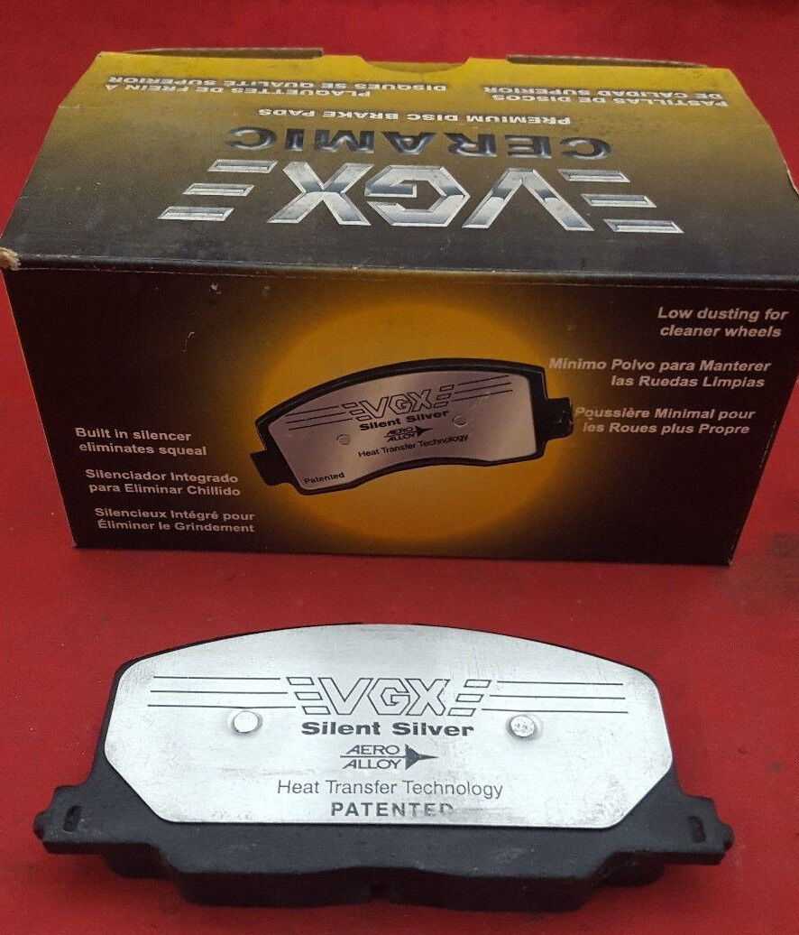 VGX CE242 Ceramic Brake Pad, Front