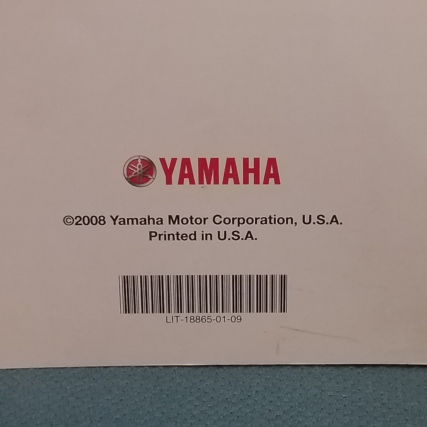 YAMAHA LIT-18865-01-09 MARINE TECHNICAL GUIDE 2009