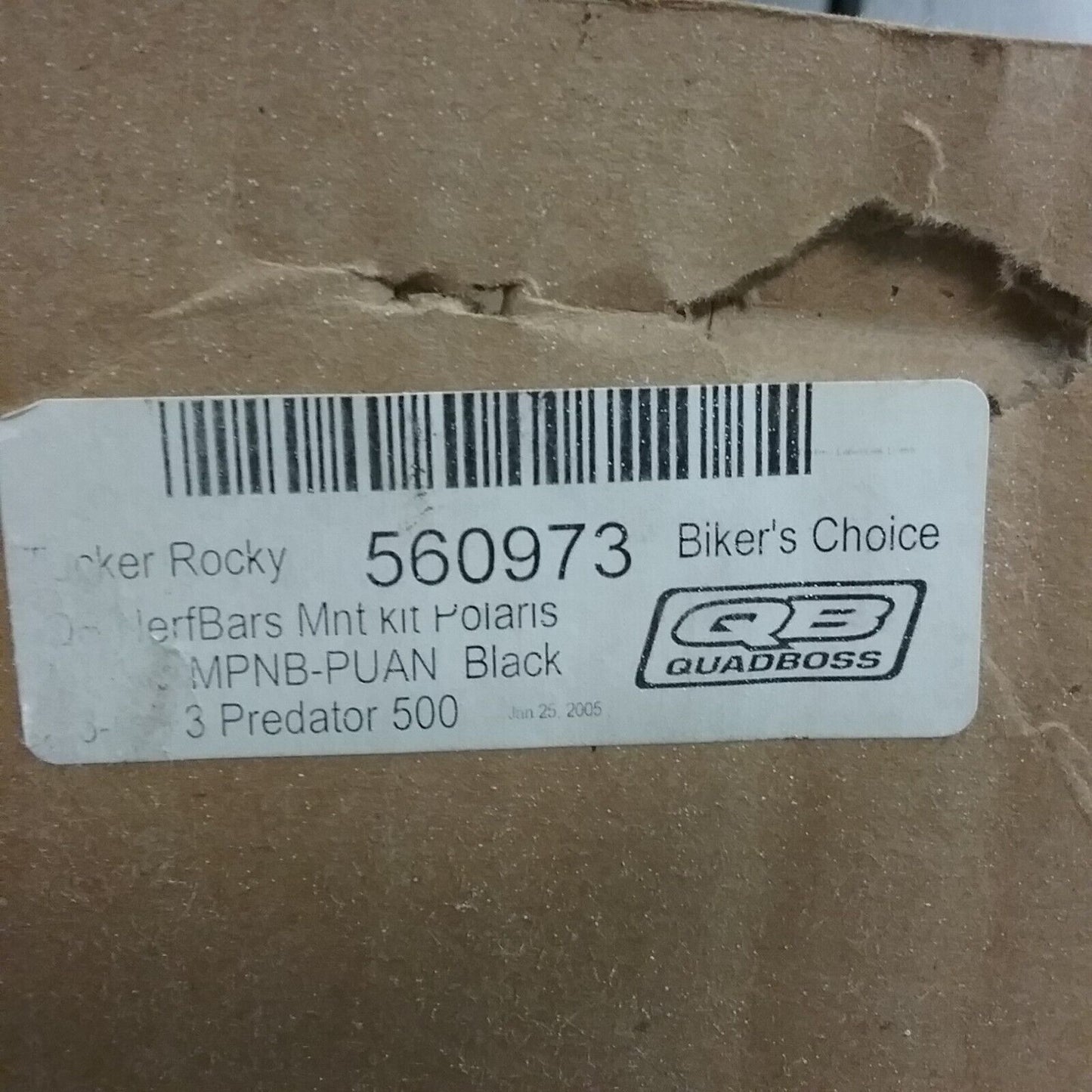NEW QUADBOSS MPNB-PUAN NERFBARS MOUNT KIT POLARIS PREDATOR