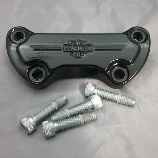 GENUINE HARLEY DAVIDSON 56568-86B BAR & SHIELD HANDLEBAR RISER TOP