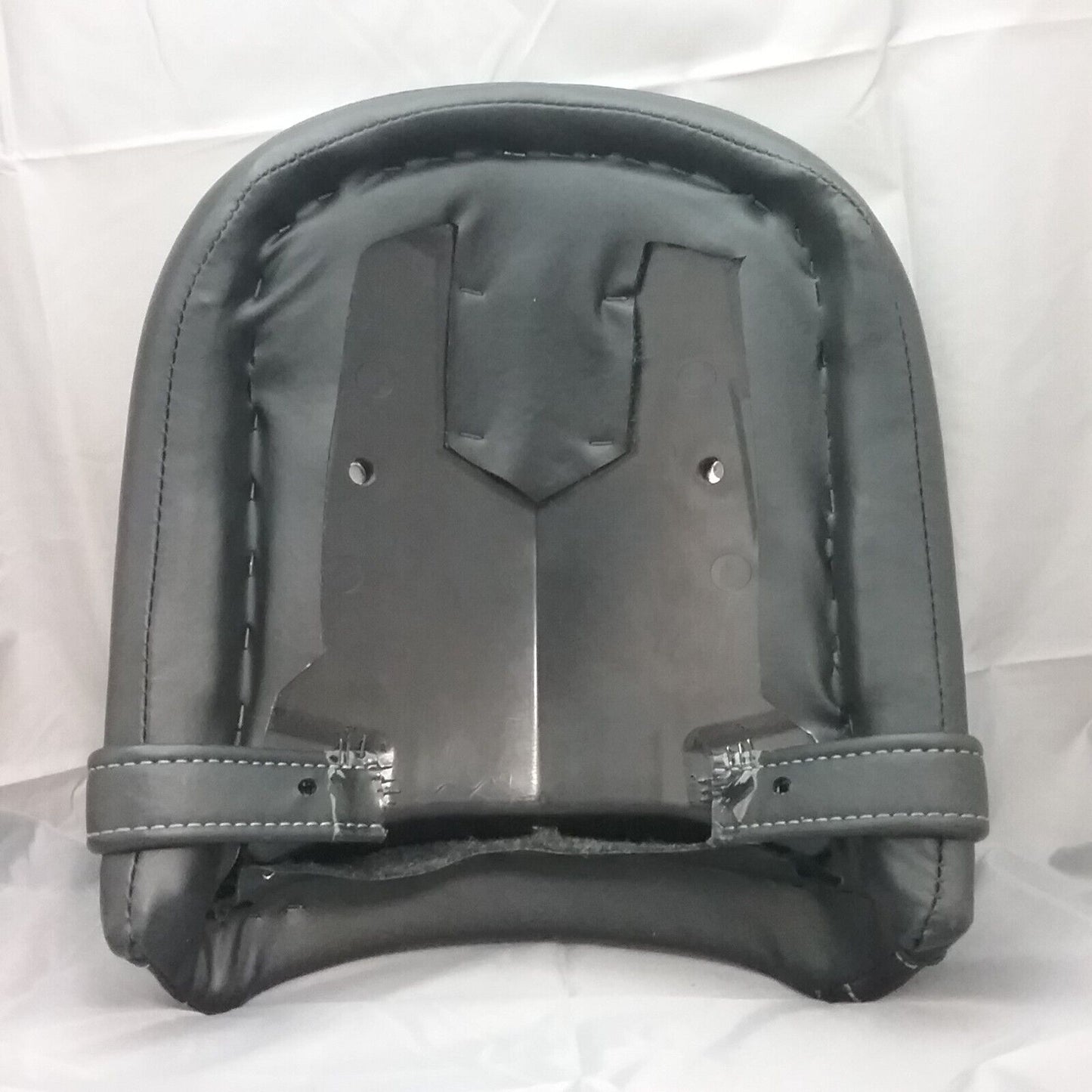 BLACK PERFERATED Pillion Motorcycle PASSENGER SEAT