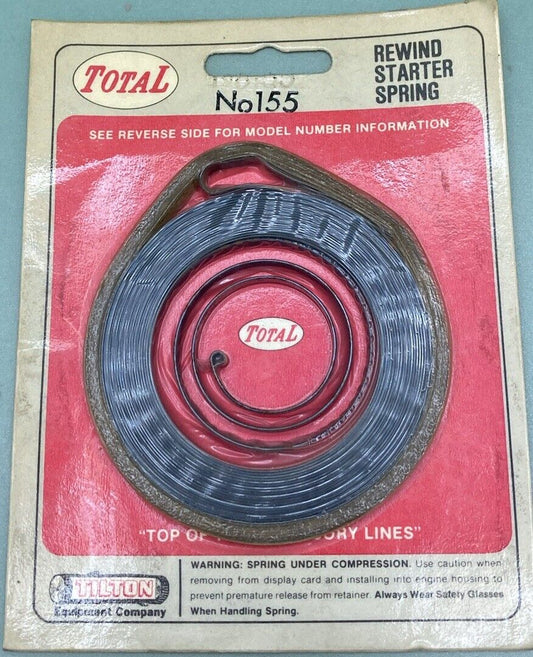 NEW GENUINE TOTAL 155 REWIND STARTER SPRING POULAN