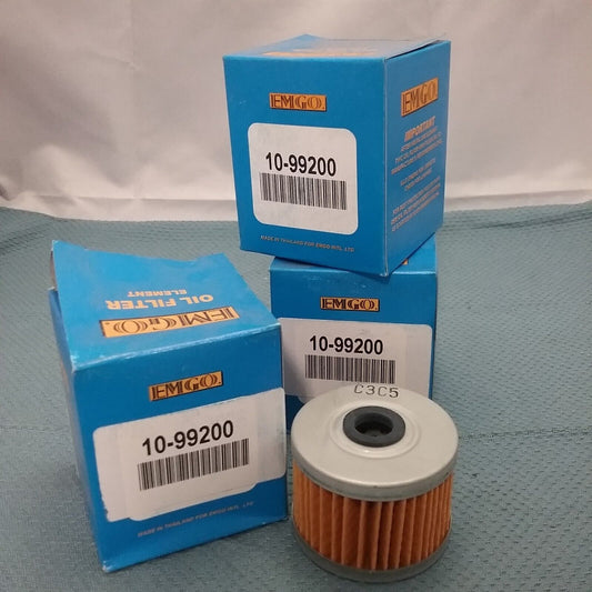 QTY 3 NEW EMGO 10-99200 OIL FILTER