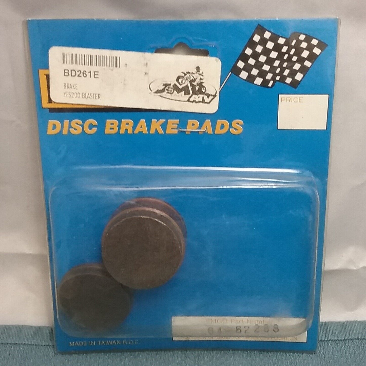 NEW EMGO 64-62288 DISC BRAKE PADS