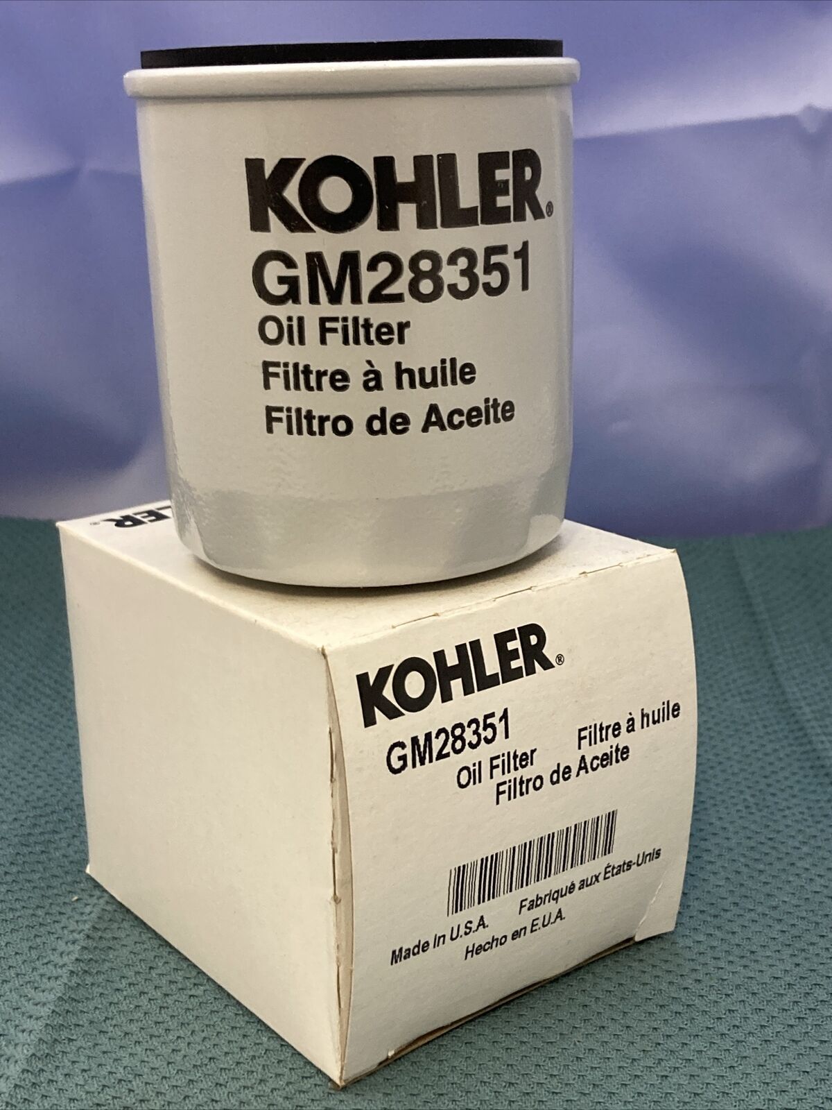 NEW GENUINE KOHLER GM28351 ELEMENT - OIL FILTER