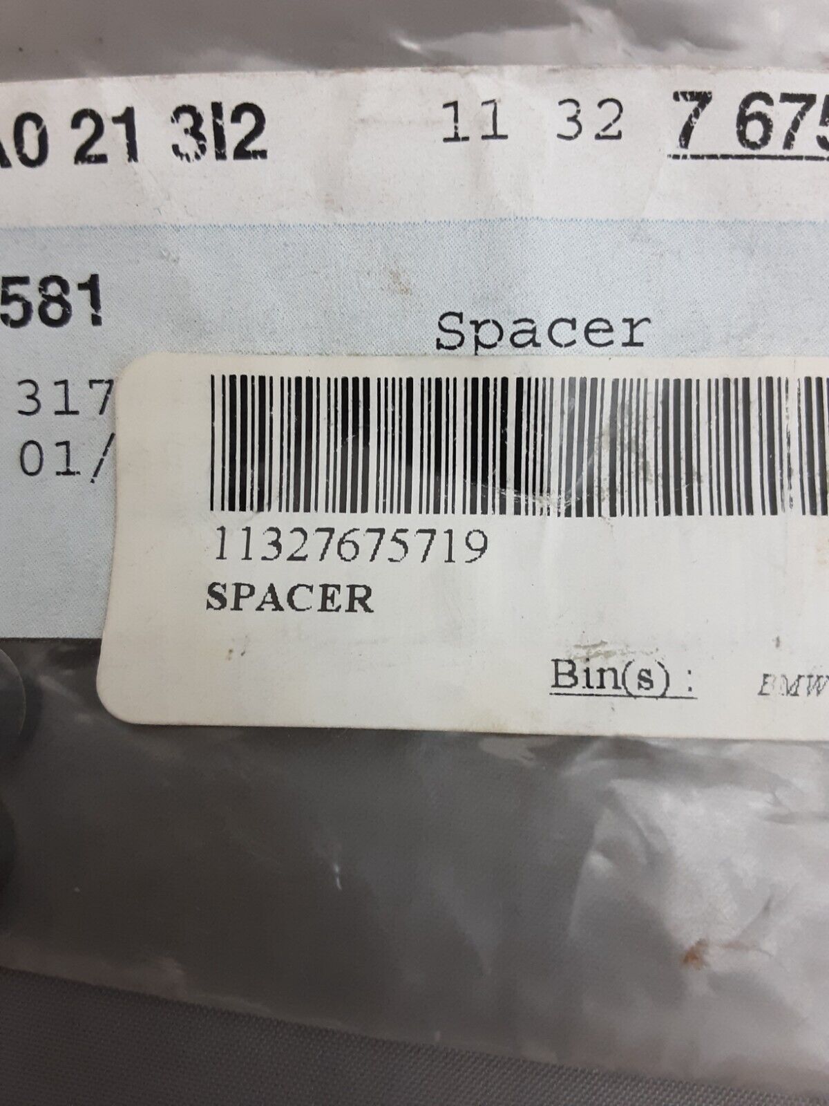 NEW GENUINE BMW 11327675719 SPACER F650GS F650CS G650 2003-2012