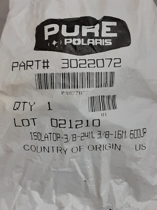 NEW GENUINE POLARIS 3022072 ISOLATOR Magnum Sportsman Xplorer Worker Trail Boss