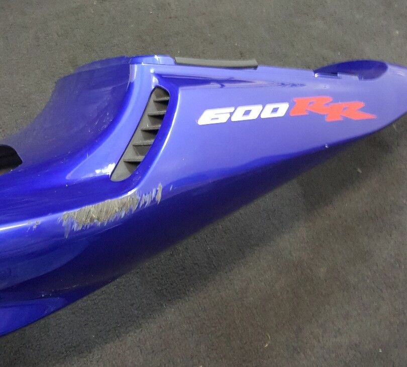 USED GENUINE HONDA CBR600RR Blue Rear Cowl Seat Fairing 772211-MEEA