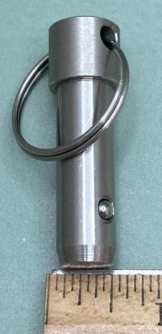 QTY 2 QUICK RELEASE PIN 1/2" DIAMETER 2" LENGTH