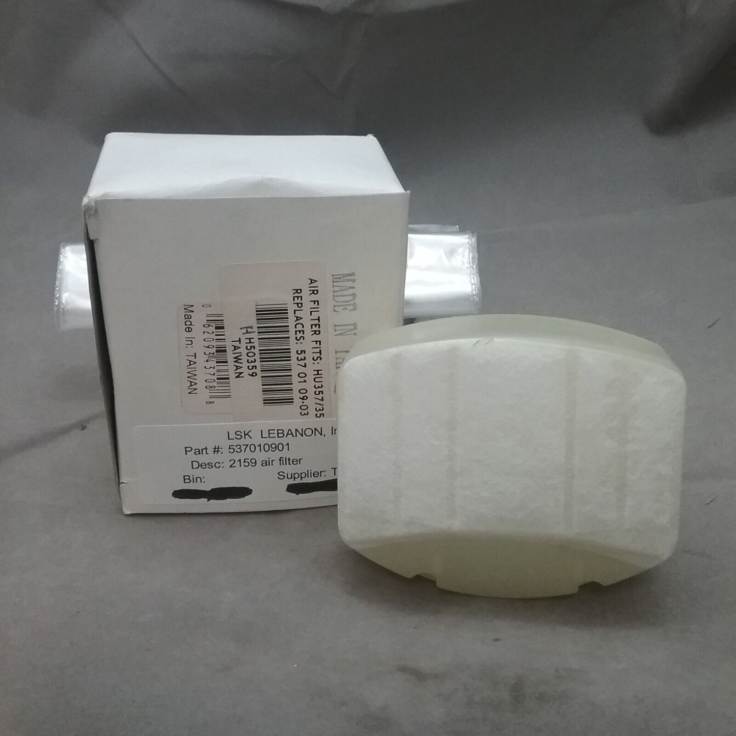 NEW HUSQVARNA 537010901 AIR FILTER