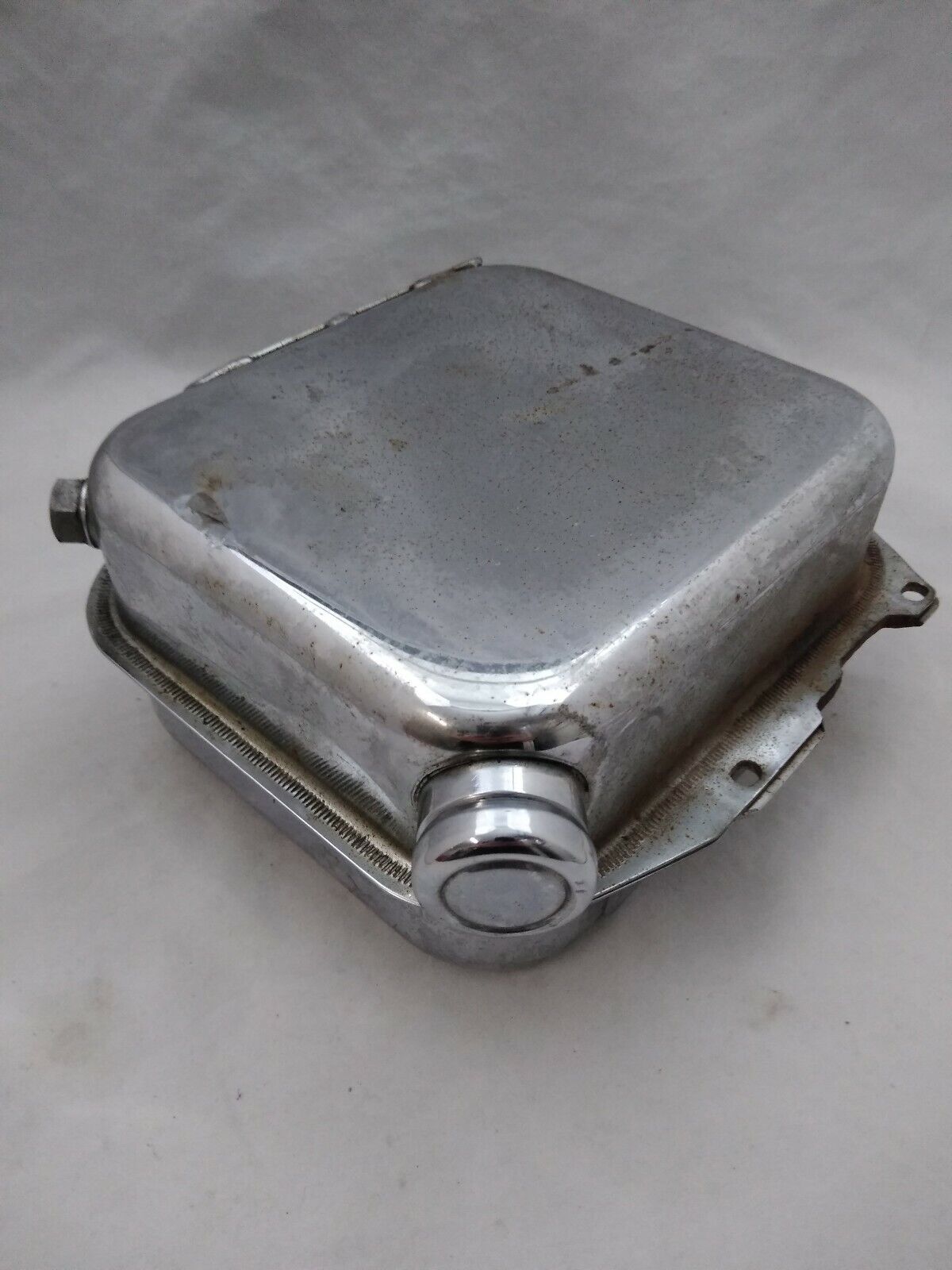 CHROME Harley Davidson / Shovel Head Oil Tank / Late 70s - 80s