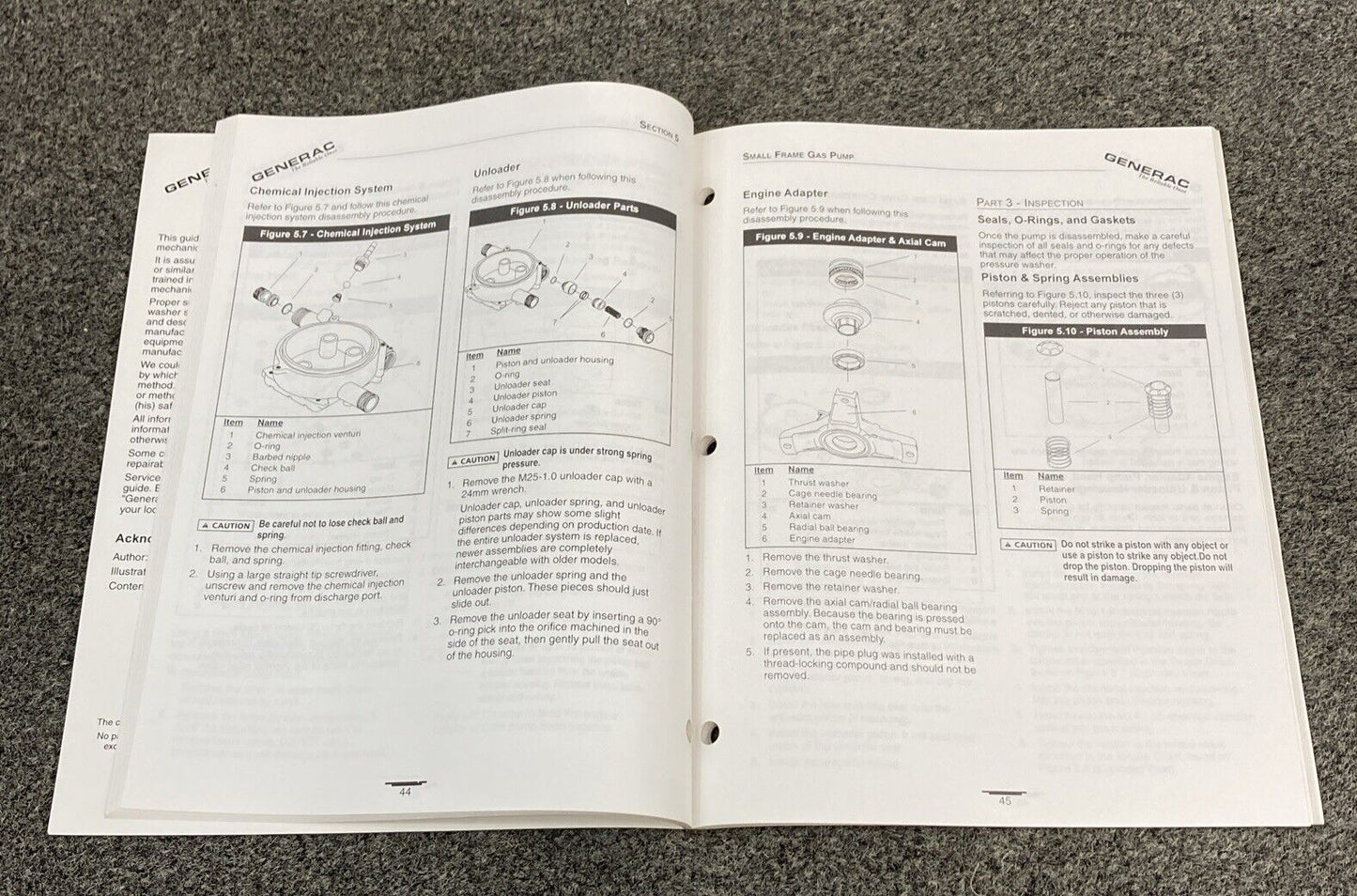 GENERAC B3277-0 PRESSURE WASHER FAMILIARIZATION & TROUBLESHOOTING GUIDE