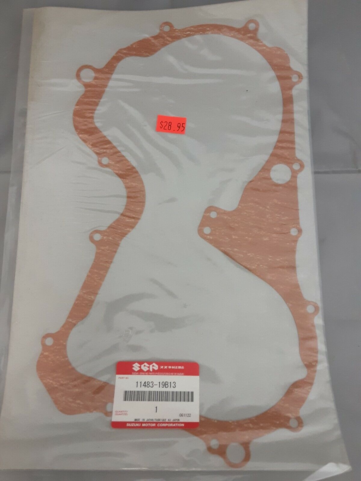 NEW GENUINE SUZUKI 11483-19B13 GASKET, TRANSFER COVER QuadRunner LT-4WD LT-F250