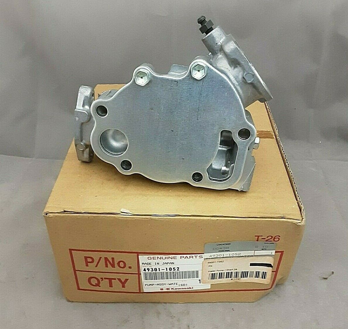 49301-1052 Kawasaki Water Pump Assembly 493011052, New Genuine KAWASAKI OEM