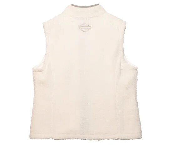 NEW GENUINE HARLEY DAVIDSON 96191-23VW LG Women's Shift Gears Sherpa Vest