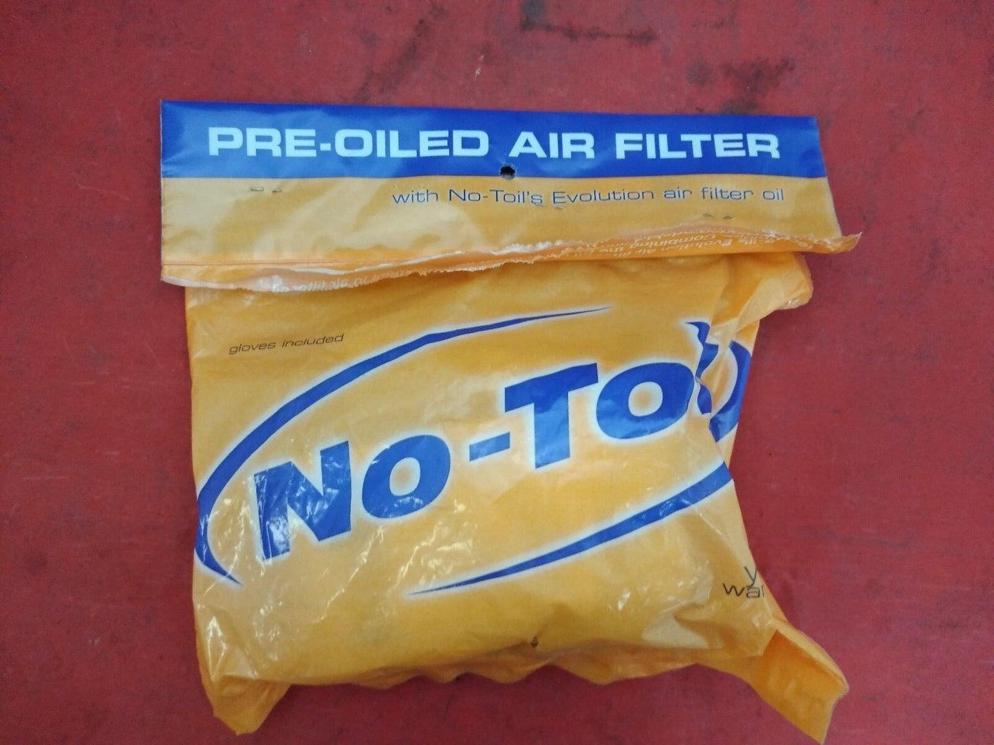 NEW No Toil / Pre-Oiled Air Filter 90-3707 / Biodegradable Fast Filter Suz ATV