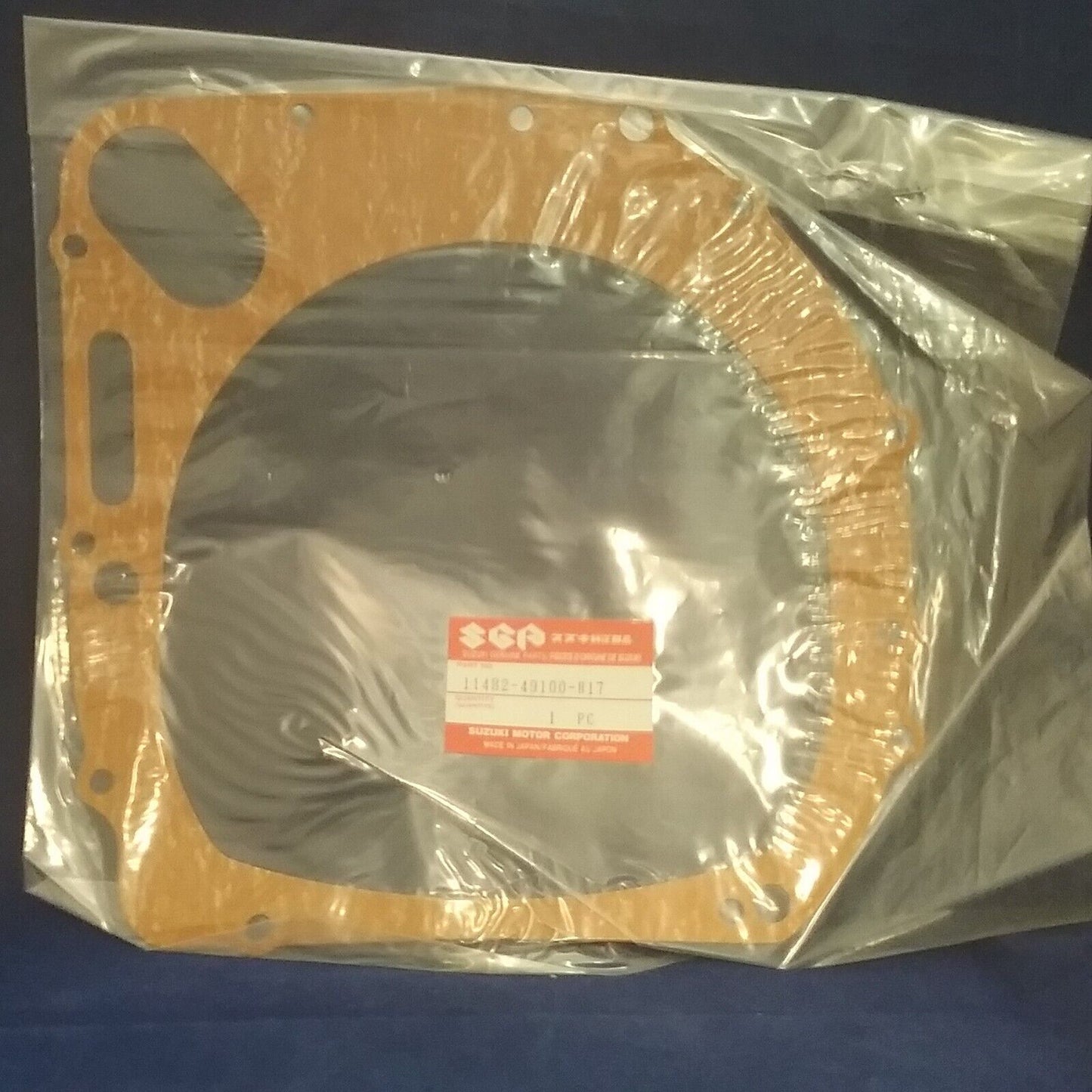 NEW GENUINE SUZUKI 11482-49100-H17 GASKET, CLUTCH COVER GS1000 GS850 GS1100