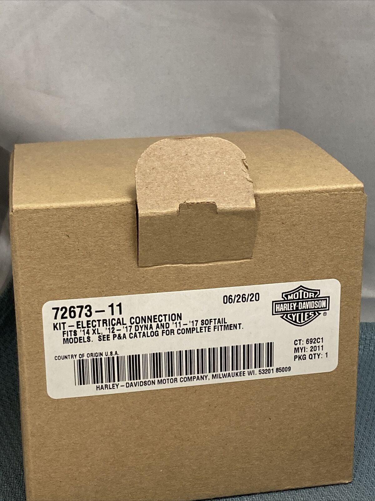 NEW GENUINE HARLEY-DAVIDSON 72673-11 KIT-ELECTRICAL CONNECTION