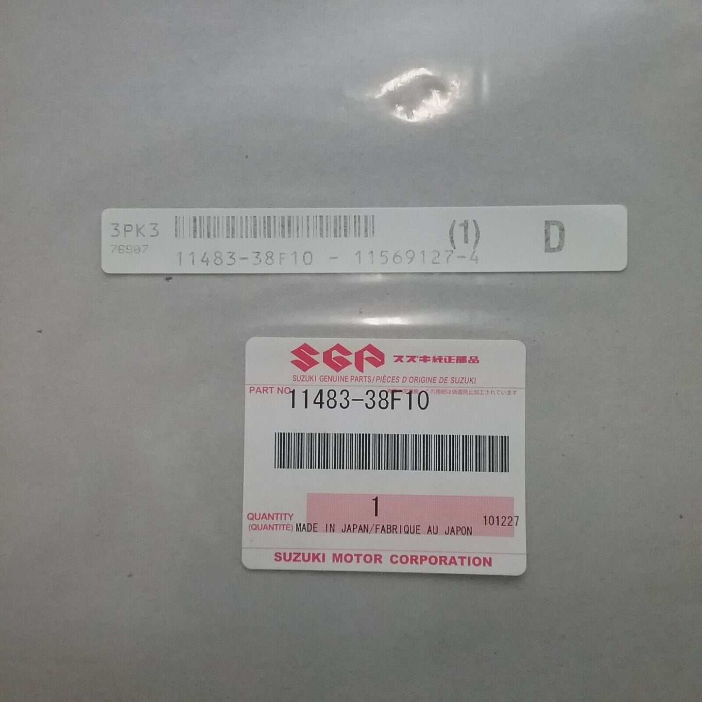 NEW GENUINE SUZUKI 11483-38F10 MAGNETO COVER GASKET 2002-2021