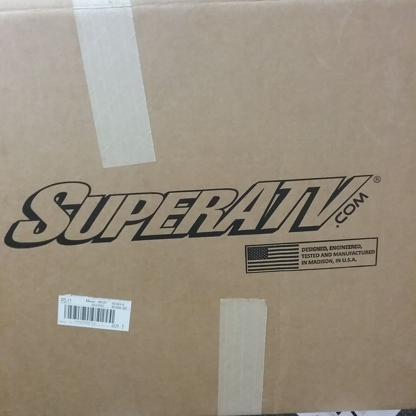 NEW SUPER ATV RWS-P-RAN900-72 FULL WINDSHIELD POLARIS RANGER XP
