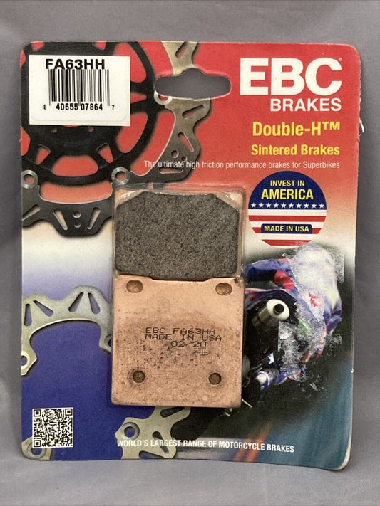 NEW EBC FA63HH DOUBLEHH STINTERED HIGH FRICTION PERFORMANCE BRAKES FOR SUPERBIKE
