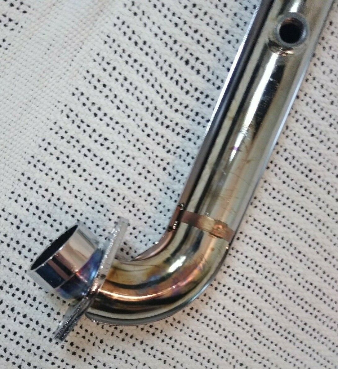 Polaris Victory Exhaust Headpipe Front / Chrome / 1262104-156