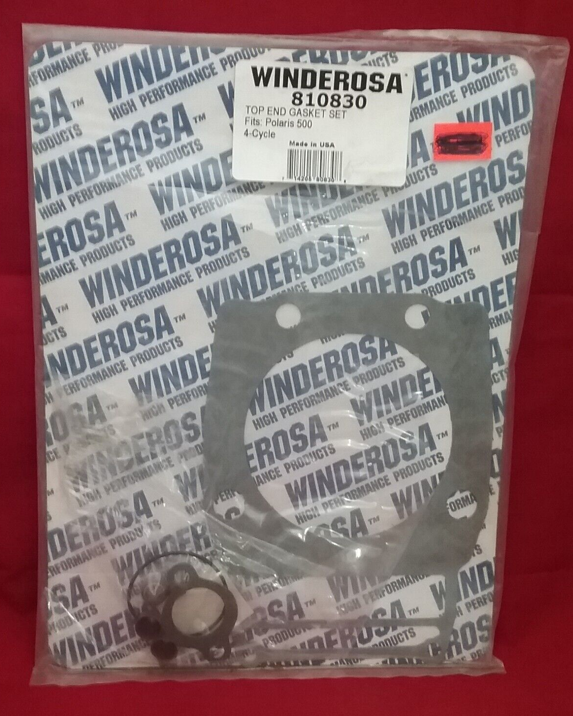 NEW WINDEROSA 810830 TOP END GASKET SET POLARIS 500