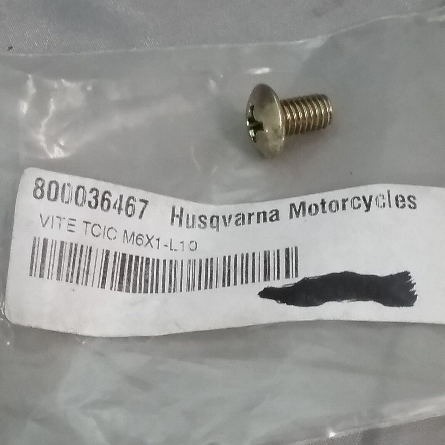 NEW KTM/HUSQVARNA 800036467 SCREW TCIC M6X1.00X10
