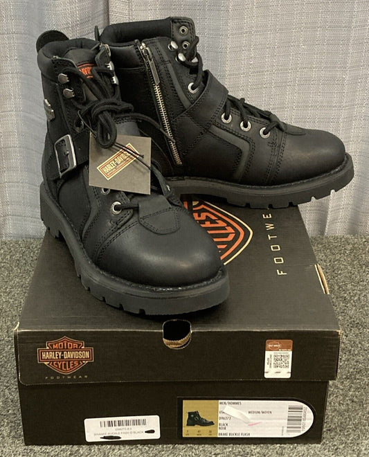 NEW GENUINE HARLEY DAVIDSON D96272 SIZE 8 BRAKE BUCKLE FLASH BLACK