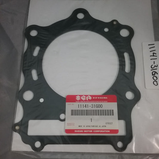 NEW GENUINE SUZUKI 11141-31G00 GASKET, CYLINDER HEAD KingQuad LT-A700