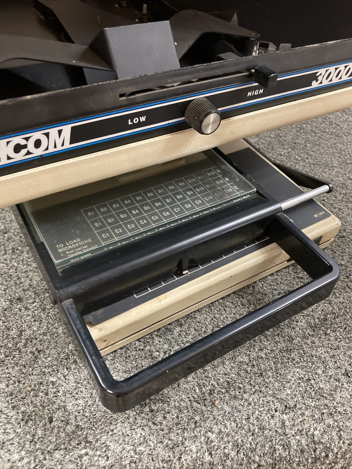 EYECOM 3000 MICROFICHE READER