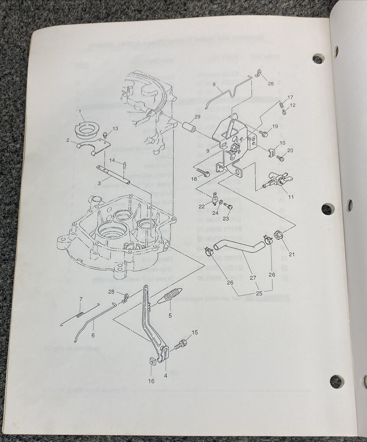 TELEDYNE TOTAL POWER WISCONSIN ROBIN W1-450V  ILLUS. PARTS CATALOG