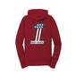 NEW GENUINE HARLEY DAVIDSON 96604-22VW WOMEN'S XLARGE HOODIE KNIT RED