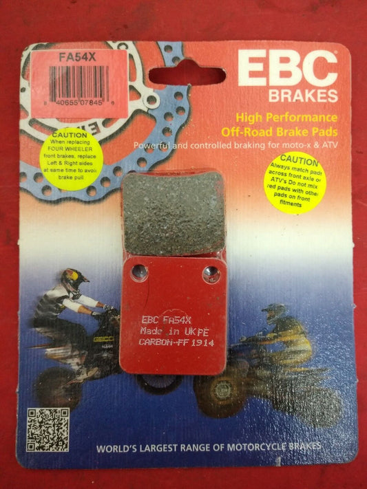 EBC FA54X X Series Carbon Front / Rear Brake Pads Polaris Yamaha Kawasaki Suzuki