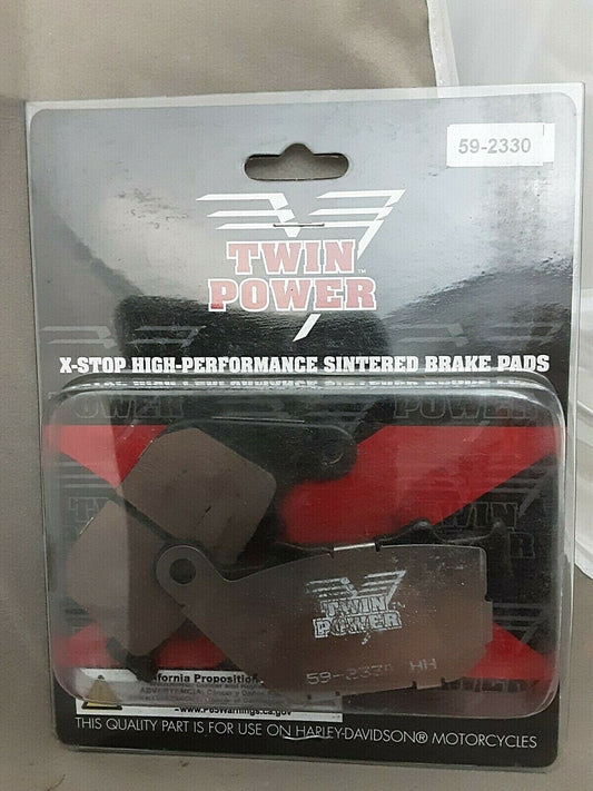 Twin Power X-Stop Brake Pads Harley Davidson 59-2330