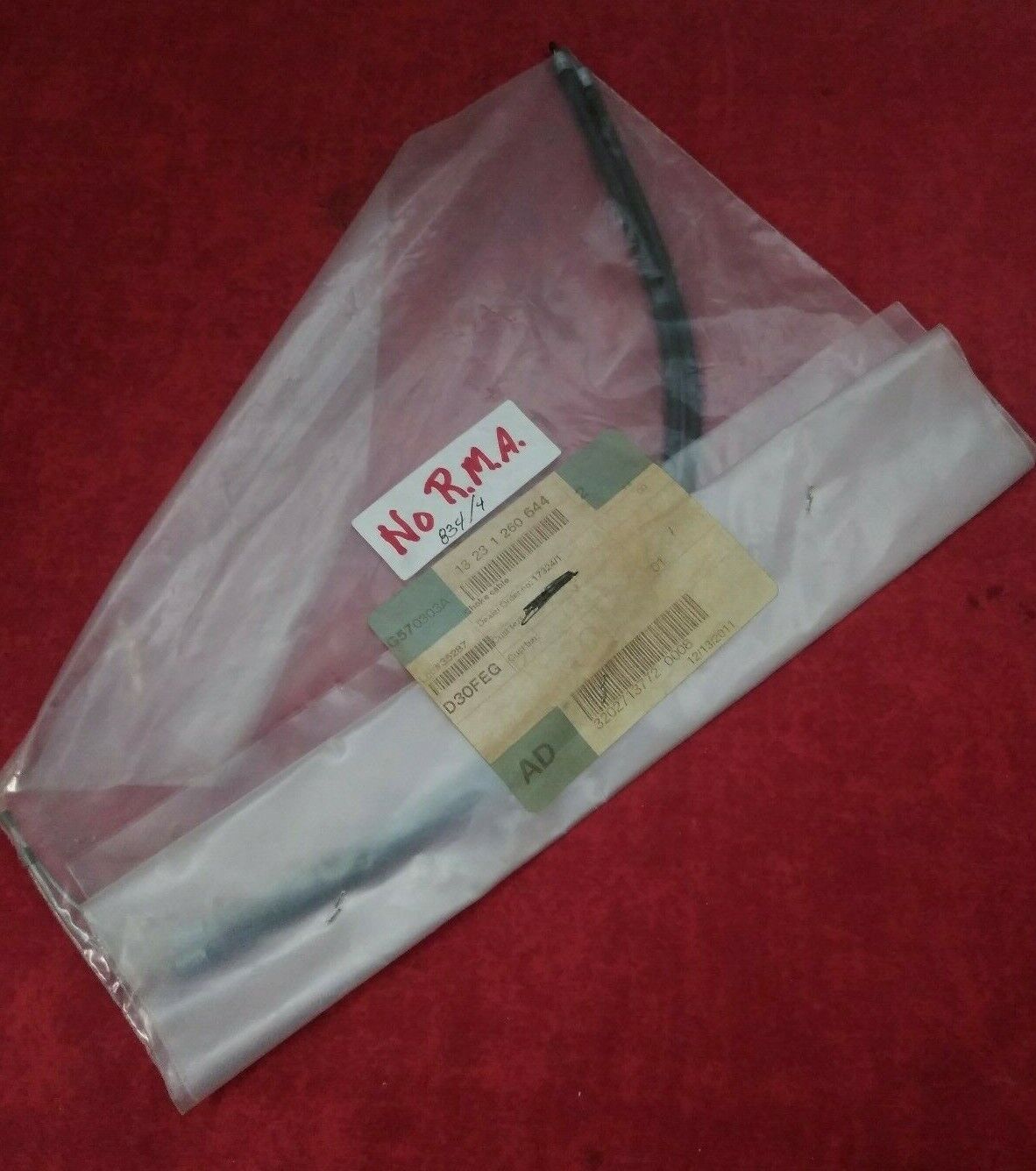 NEW Genuine BMW Motorcycle Choke Cable / 13231260644 / Qty: 2