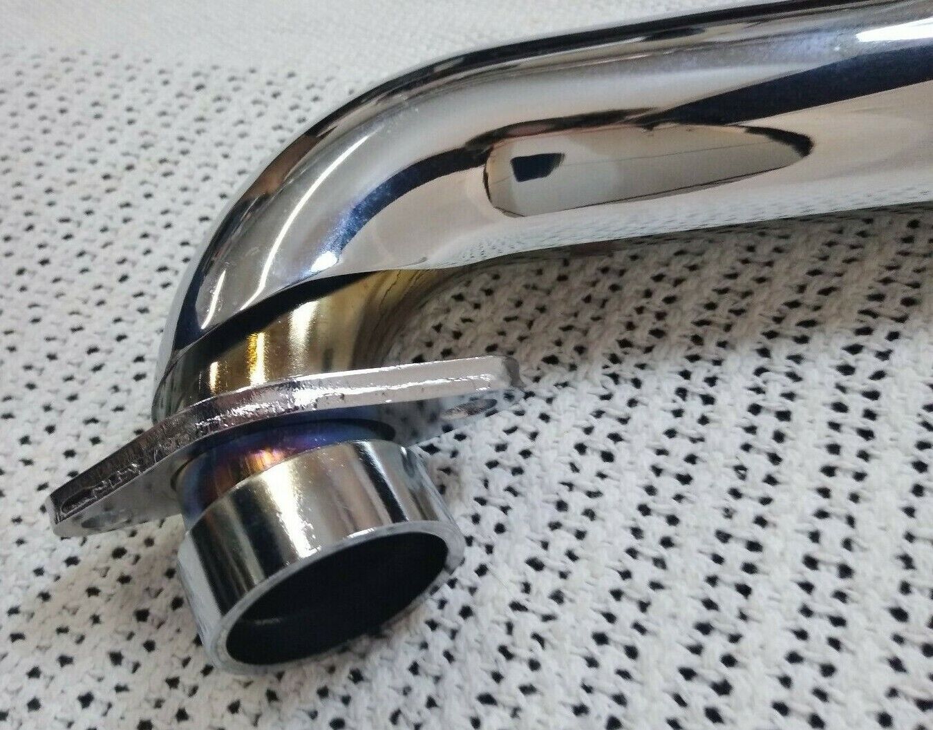 Polaris Victory Exhaust Headpipe Front / Chrome / 1262104-156