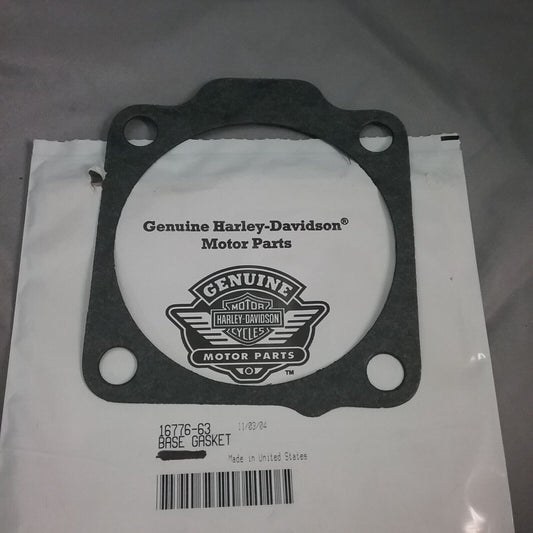 QTY 2 NEW HARLEY DAVIDSON 16776-63 FRONT CYLINDER BASE GASKET PANHEAD 1960-1980