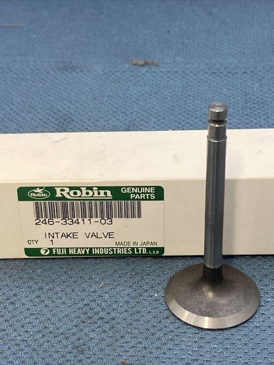 NEW GENUINE SUBARU ROBIN TELEDYNE 246-33411-03 INTAKE VALVE