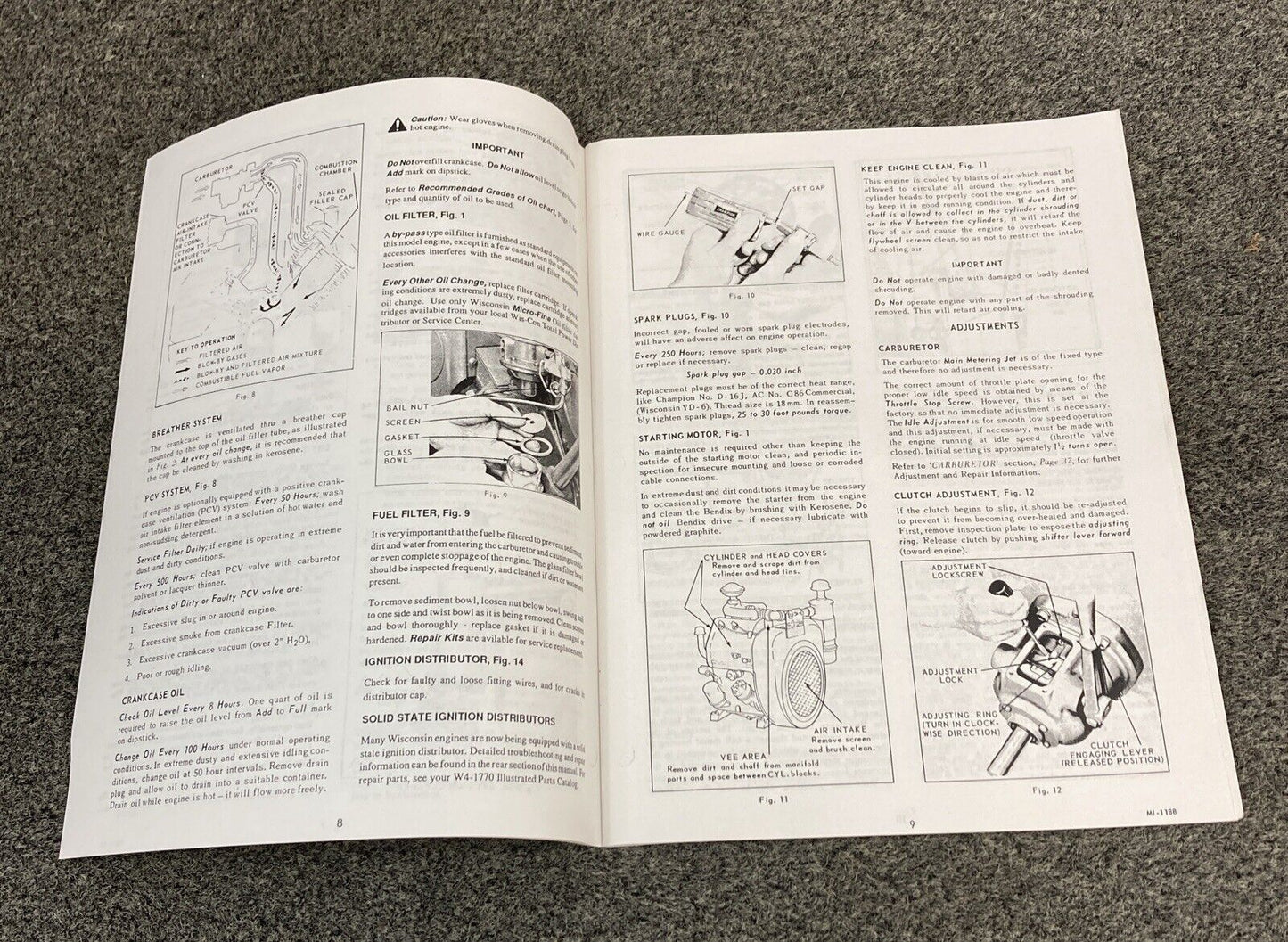 WIS-CON TOTAL POWER W4-1770 REPAIR MANUAL