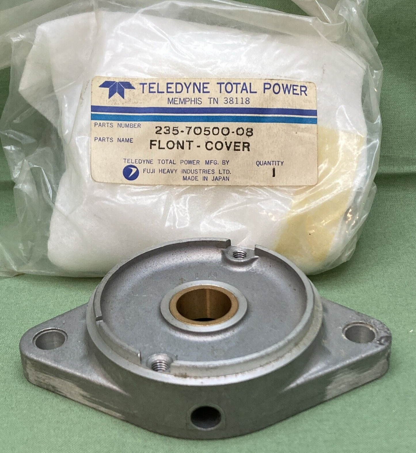 NEW GENUINE TELEDYNE TOTAL POWER 235-70500-08 COVER, FRONT