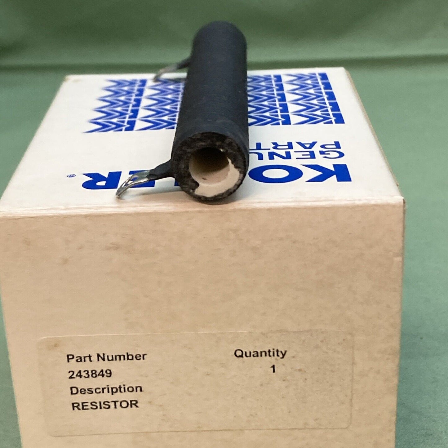 NEW GENUINE KOHLER 243849 RESISTOR