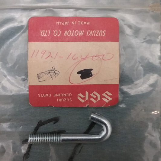 NEW GENUINE SUZUKI 11921-16400, ENGINE PROTECTOR HOOK, 1969-1977