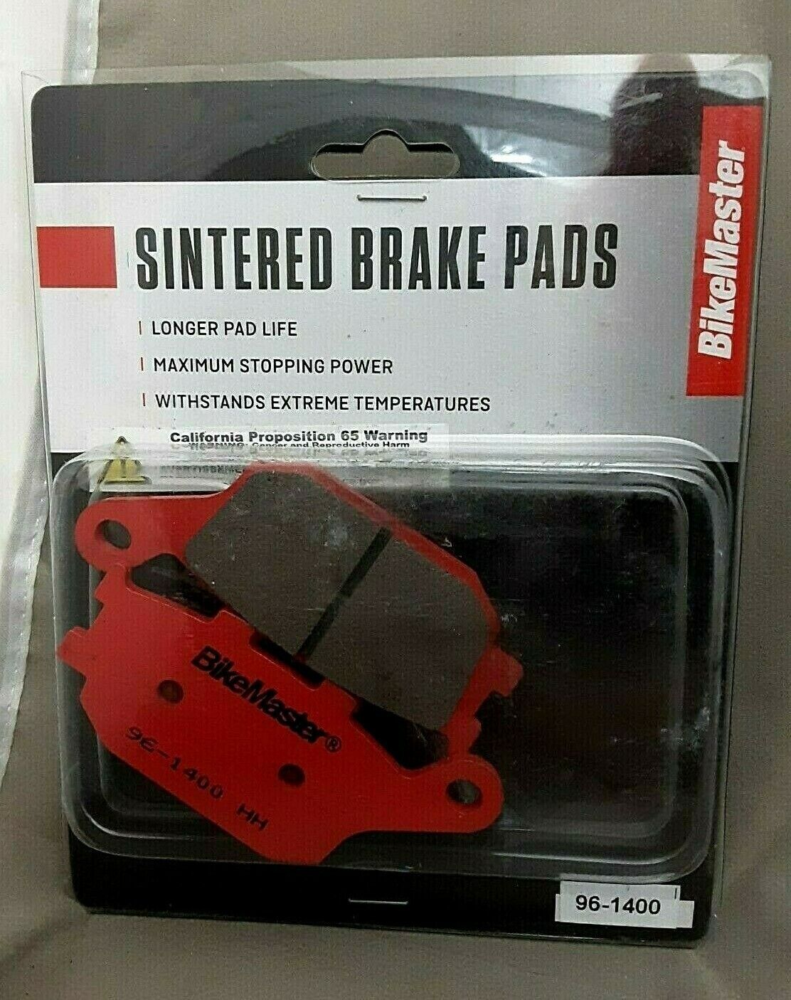 BIKEMASTER 96-1400 SINTERED BRAKE PADS