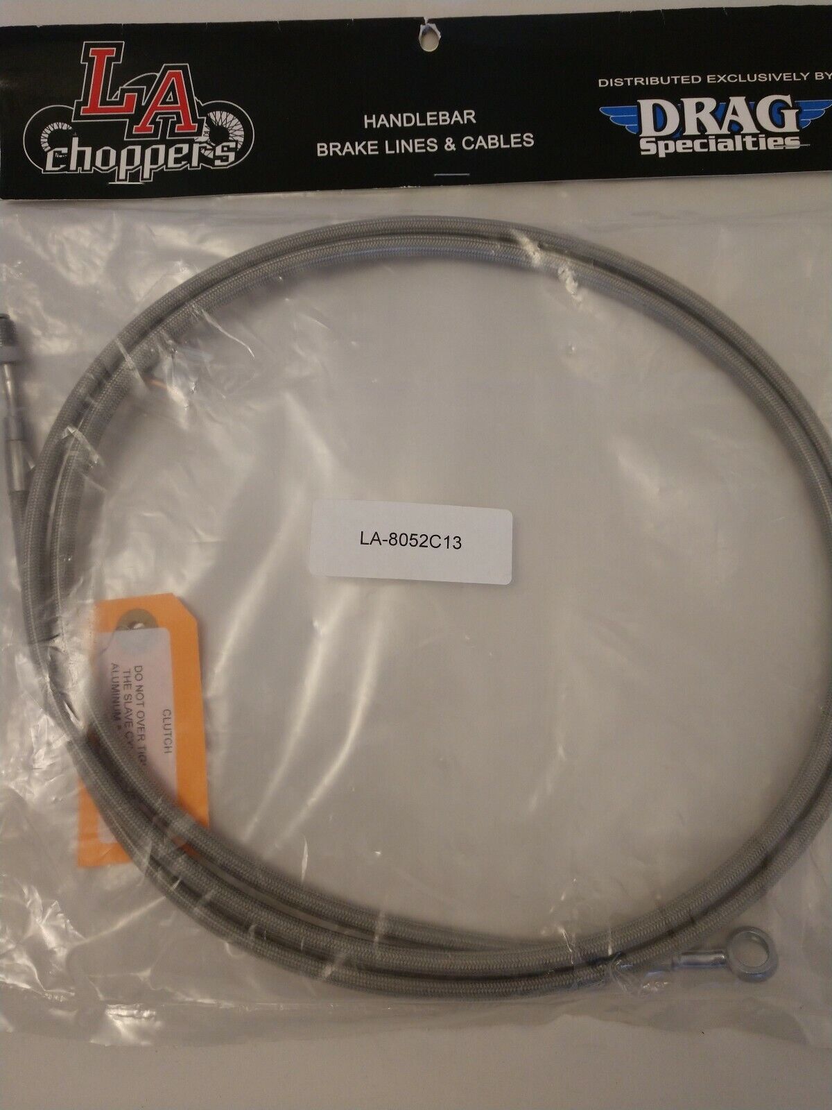 NEW LA Choppers Handlebar Brake Lines & Cables P/N  LA-8052C13 Clutch Line