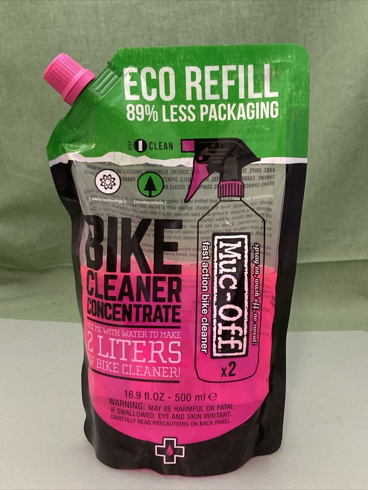 NEW GENUINE MUC-OFF 354US BIKE CLEANER CONCENTRATE