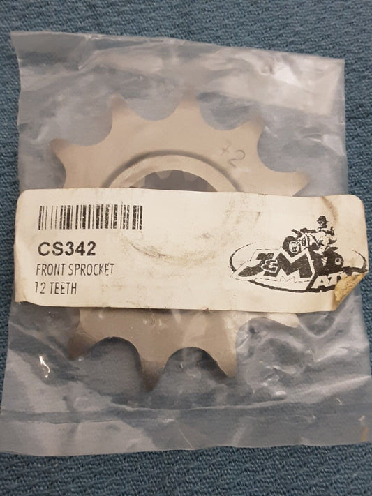 NEW GENUINE J&M CS342 Front Sprocket 12T KAWASAKI MOJAVE LAKOTA