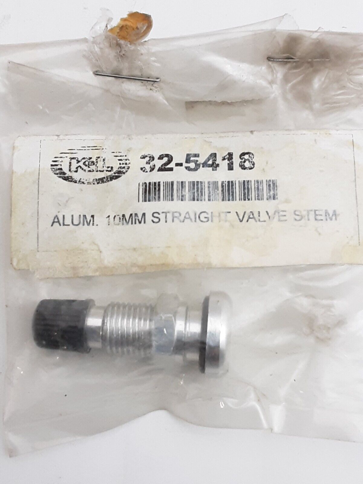 NEW K&L 32-5418 ALUM.10MM STRAIGHT VALVE STEM
